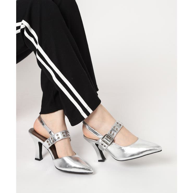 グロメットバックストラップパンプス | ESPERANZA | 詳細画像14 