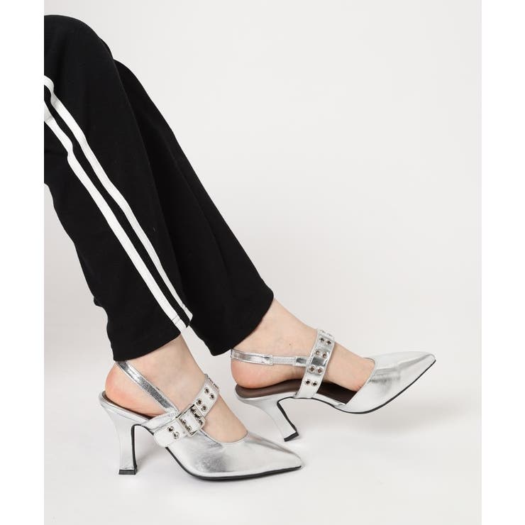 グロメットバックストラップパンプス | ESPERANZA | 詳細画像15 