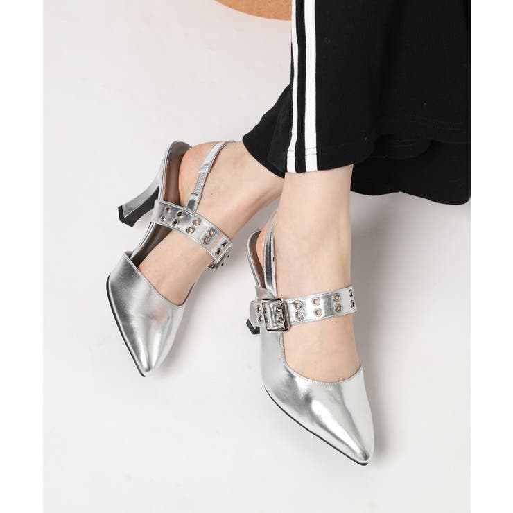 グロメットバックストラップパンプス | ESPERANZA | 詳細画像16 