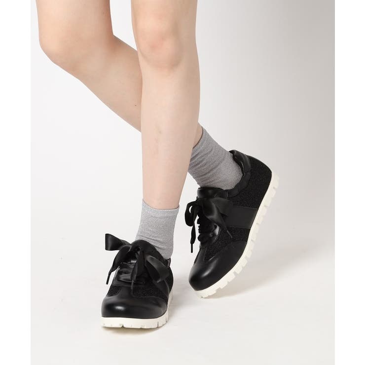 サテンリボン2WAYスニーカー | ESPERANZA | 詳細画像22 