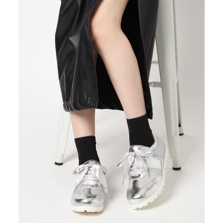 サテンリボン2WAYスニーカー | ESPERANZA | 詳細画像19 