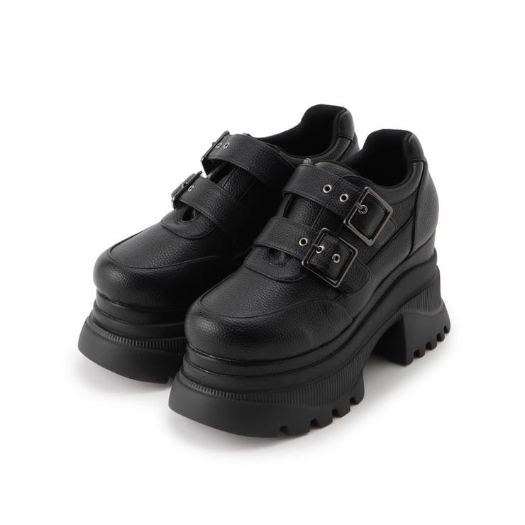 ダブルストラップ厚底スニーカー | ESPERANZA | 詳細画像2 