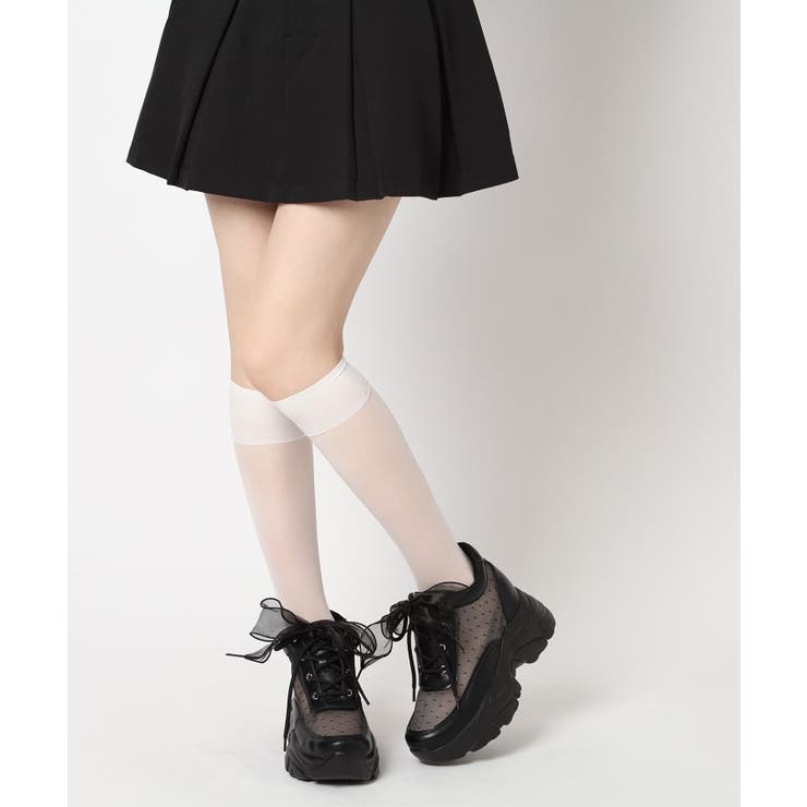 きゅんフィットインソールチュールリボンスニーカー | ESPERANZA | 詳細画像28 