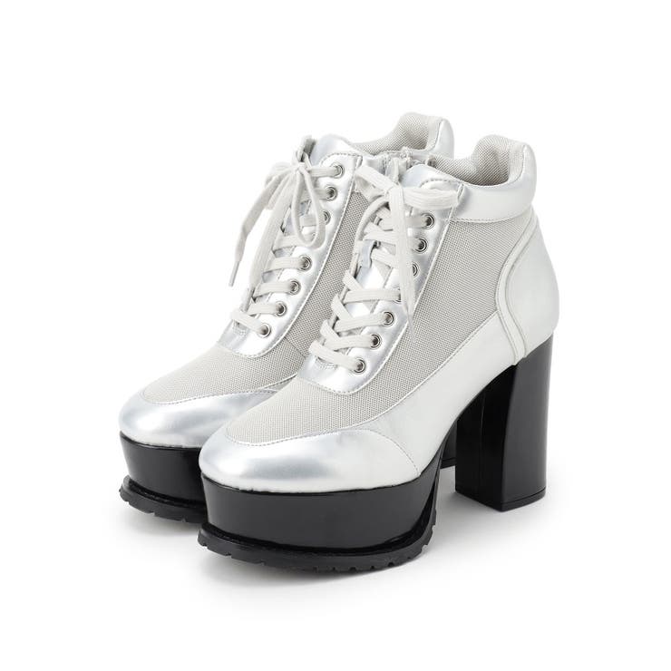 シルバー(208) | 【ラク盛り ショートブーツ】リピーター続出 脚長美脚 | ESPERANZA