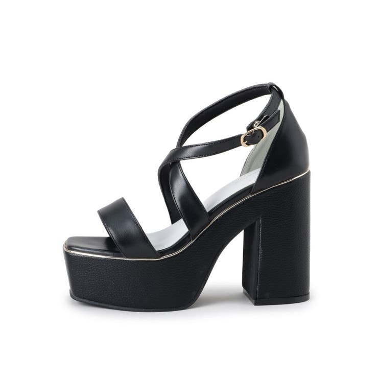 【ラク盛り／サンダル】リピーター続出／脚長美脚 クロスストラップサンダル | ESPERANZA | 詳細画像15 