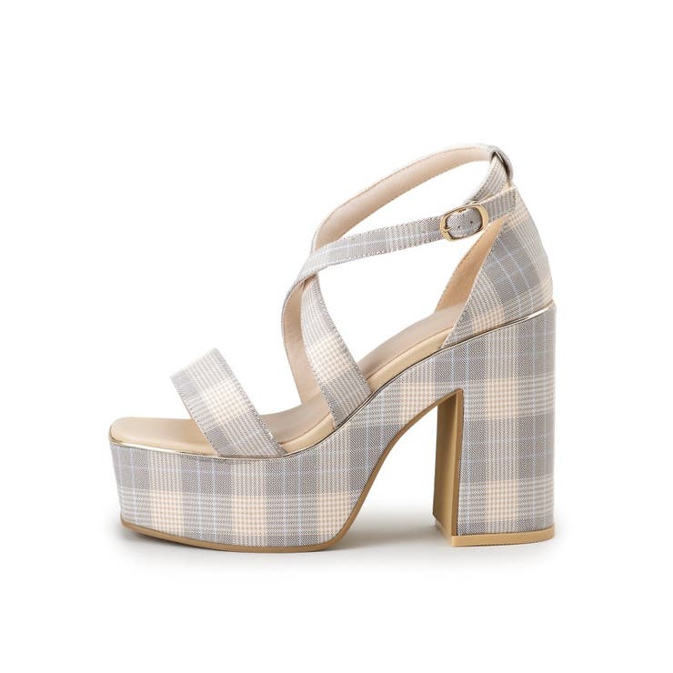 【ラク盛り／サンダル】リピーター続出／脚長美脚 クロスストラップサンダル | ESPERANZA | 詳細画像16 