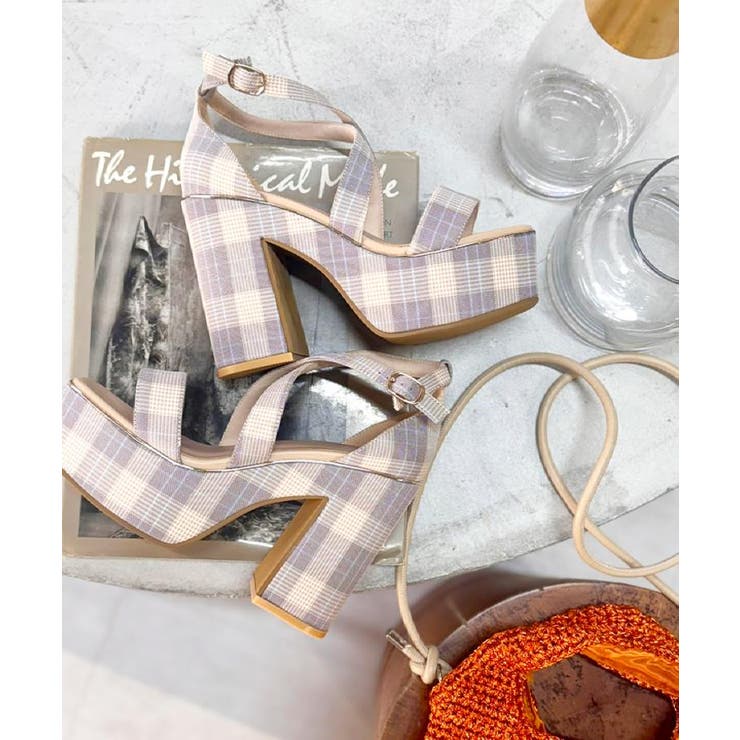 【ラク盛り／サンダル】リピーター続出／脚長美脚 クロスストラップサンダル | ESPERANZA | 詳細画像25 