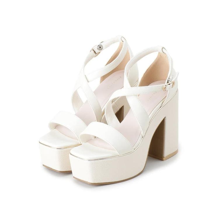 【ラク盛り／サンダル】リピーター続出／脚長美脚 クロスストラップサンダル | ESPERANZA | 詳細画像11 