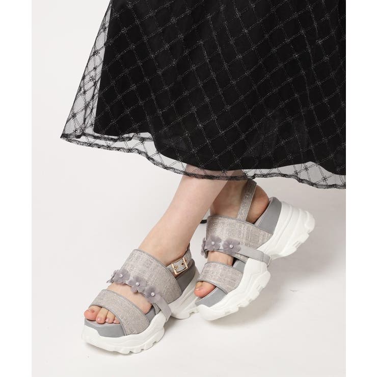 ツイード風フラワーベルトスポサン | ESPERANZA | 詳細画像17 