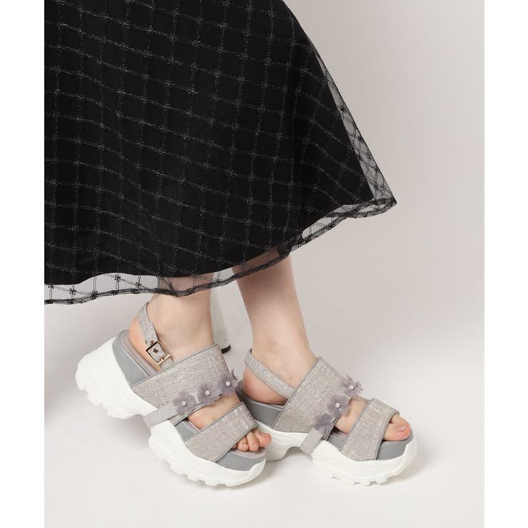 ツイード風フラワーベルトスポサン | ESPERANZA | 詳細画像19 