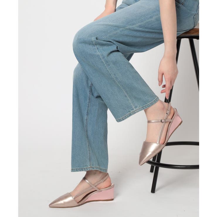 ウェッジソールバックストラップパンプス | ESPERANZA | 詳細画像10 