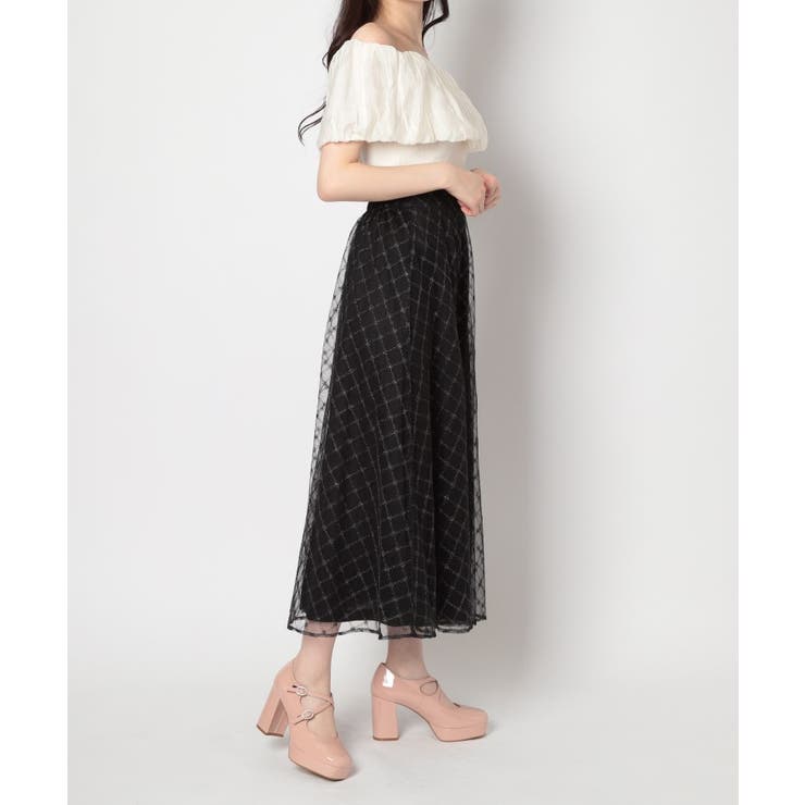 クロスダブルバックル厚底パンプス 結婚式二次会 パーティー 25SS | ESPERANZA | 詳細画像14 