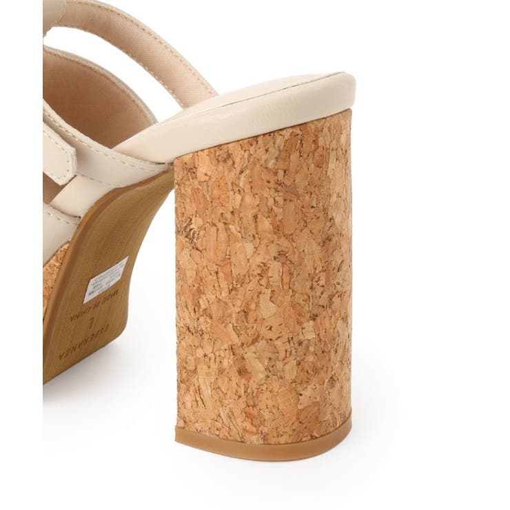 ミニバックルコルクヒールミュール | ESPERANZA | 詳細画像8 
