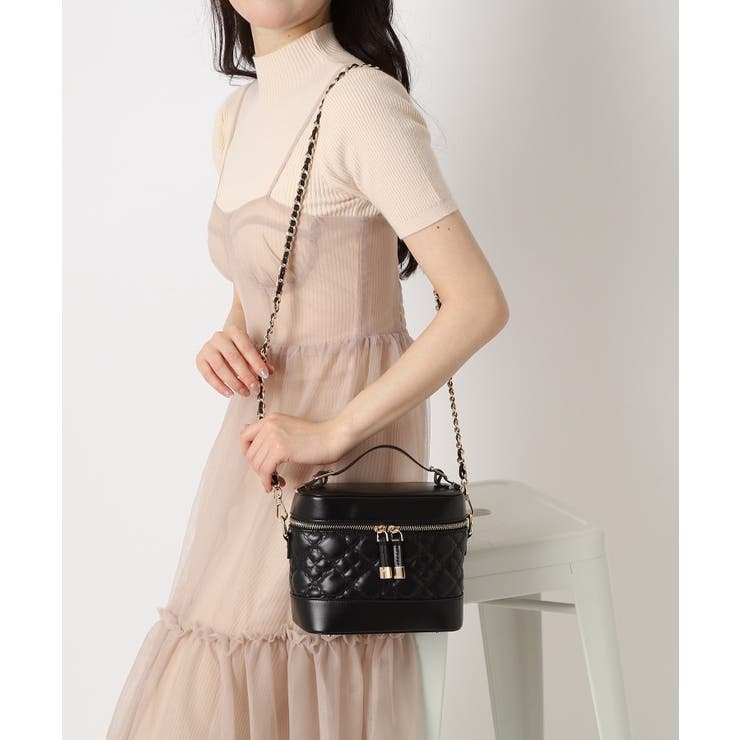 キルティングバニティバッグ | ESPERANZA | 詳細画像11 