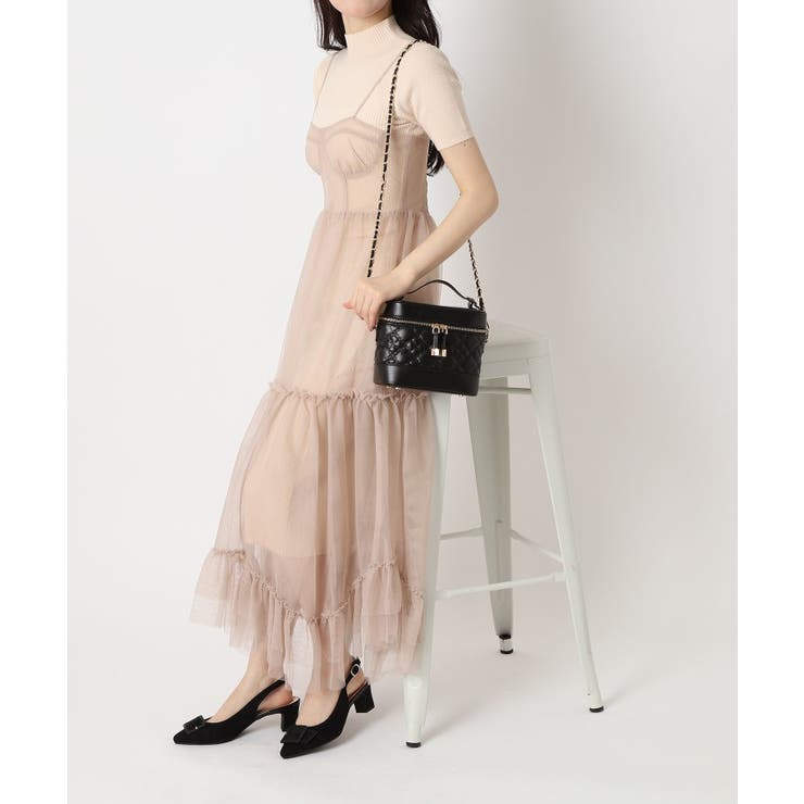 キルティングバニティバッグ | ESPERANZA | 詳細画像13 