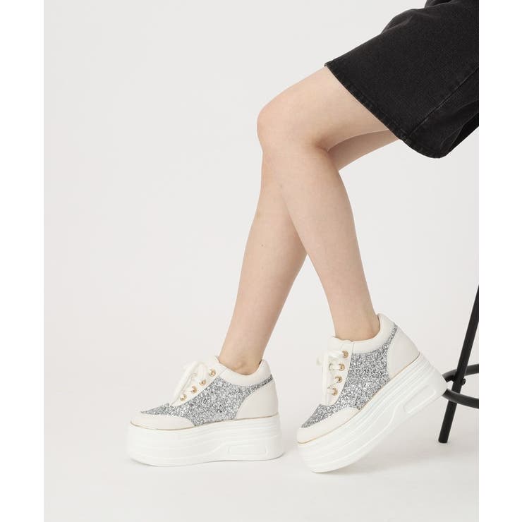 ゴールドライン厚底フラットスニーカー | ESPERANZA | 詳細画像21 