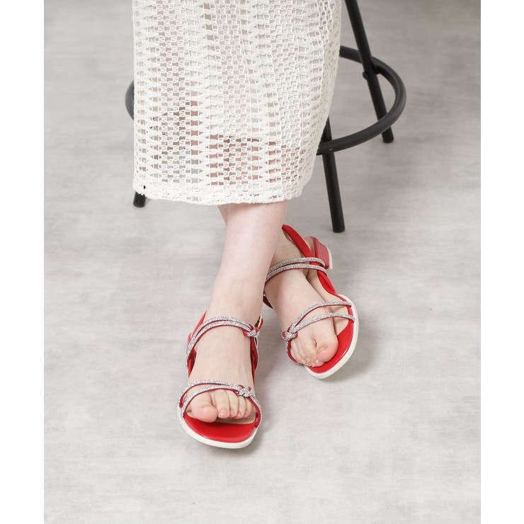 ラインストーンサンダル | ESPERANZA | 詳細画像16 