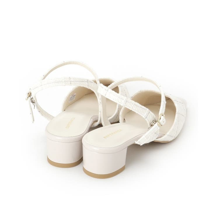 エナメル×ツイードストラップパンプス | ESPERANZA | 詳細画像4 