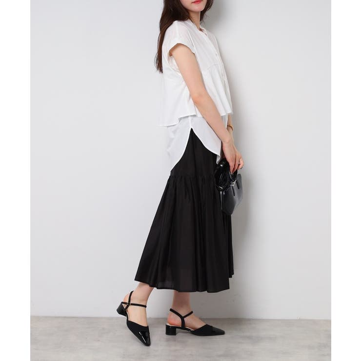 エナメル×ツイードストラップパンプス | ESPERANZA | 詳細画像18 