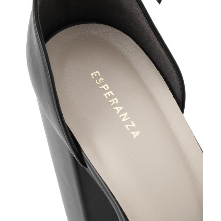 ネックベルトチャンキーヒールサンダル | ESPERANZA | 詳細画像6 