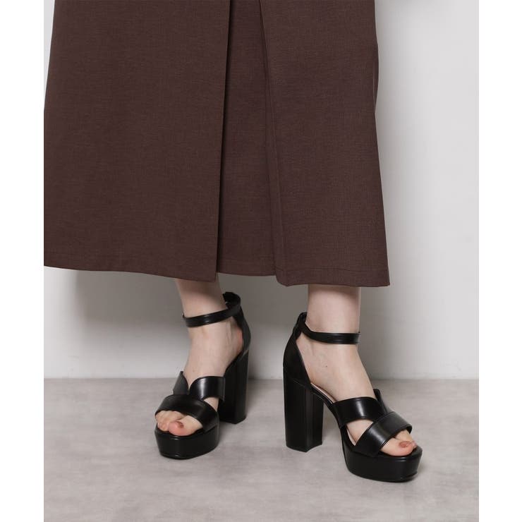 ネックベルトチャンキーヒールサンダル | ESPERANZA | 詳細画像13 