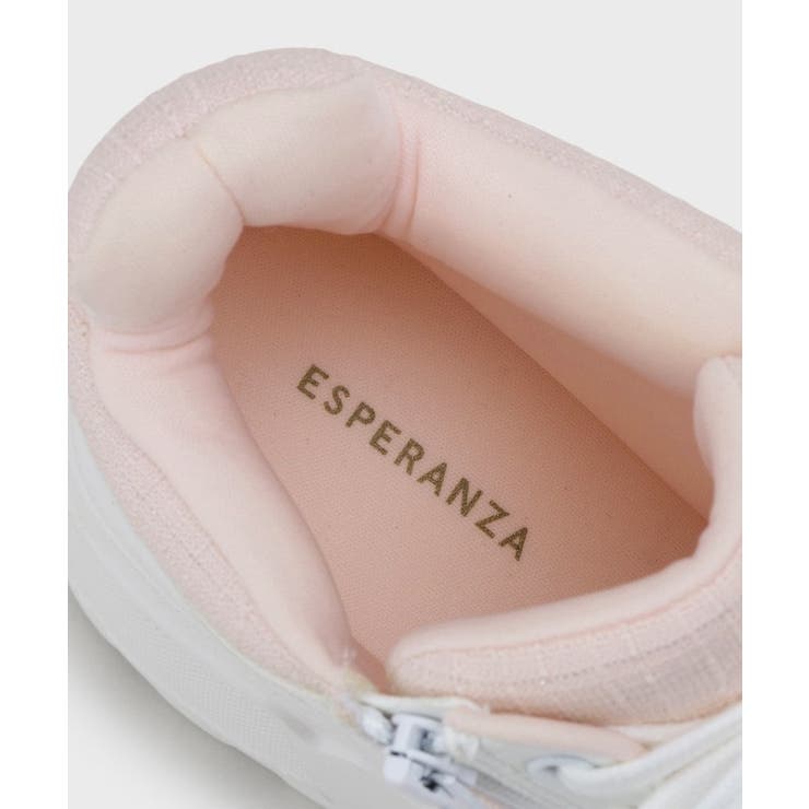 ラインストーンロゴハイカットスニーカー | ESPERANZA | 詳細画像22 