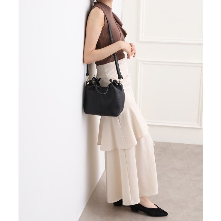 【EC限定】ノットハンドルショルダーバッグ | ESPERANZA | 詳細画像6 