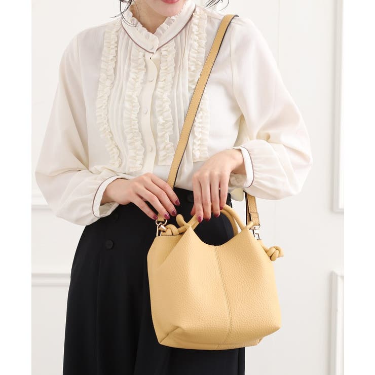【EC限定】ノットハンドルショルダーバッグ | ESPERANZA | 詳細画像7 