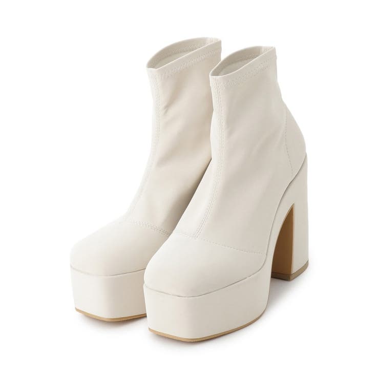 リピーター続出 脚長美脚 厚底ショートブーツ | ESPERANZA | 詳細画像7 