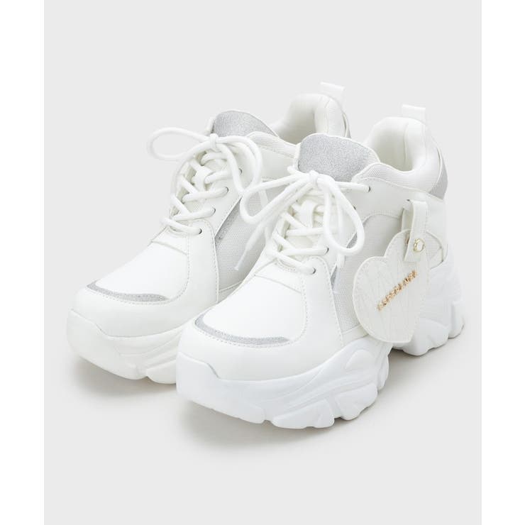 【VALENTINE Collection】きゅんフィットハートチャームスニーカ… | ESPERANZA | 詳細画像12 