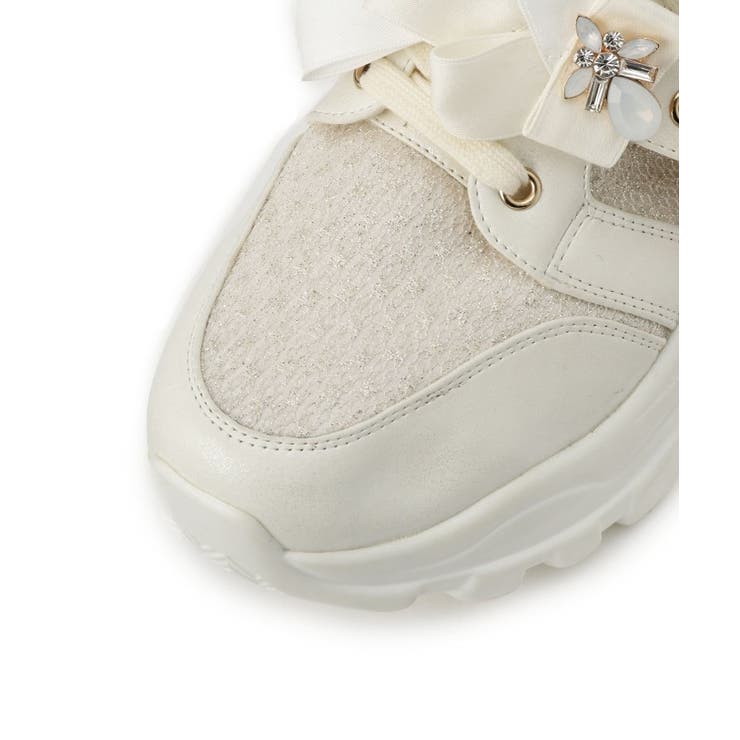 ツインリボンベルト付きラメスニーカー | ESPERANZA | 詳細画像20 