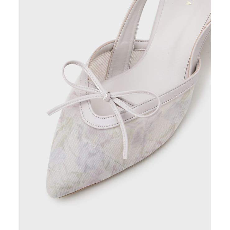 チュールリボンバックストラップパンプス | ESPERANZA | 詳細画像19 