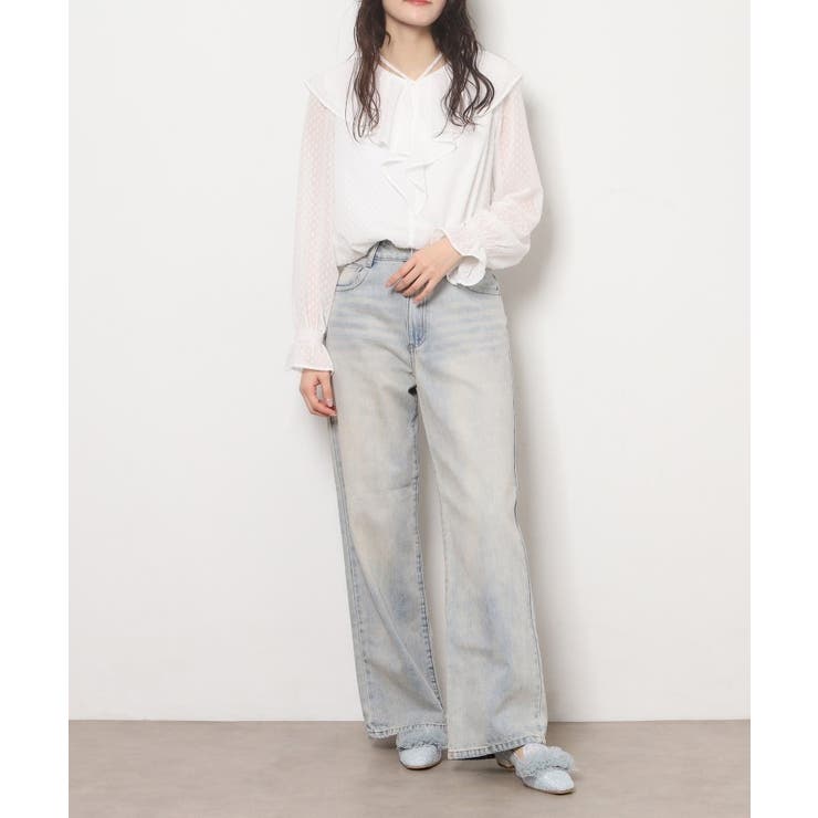 2WAYフリルフラットオペラシューズ | ESPERANZA | 詳細画像8 