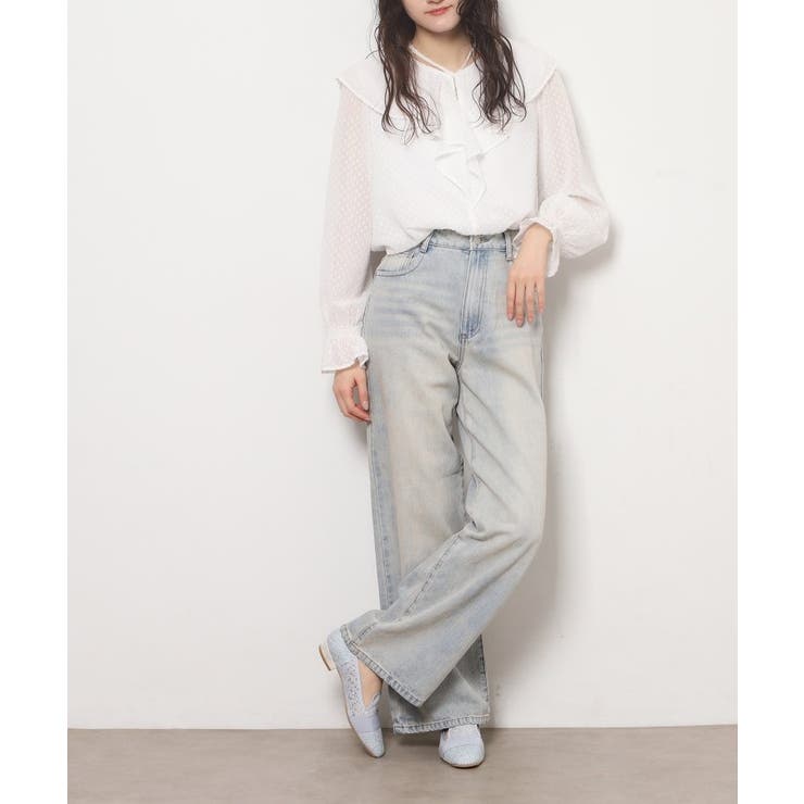 2WAYフリルフラットオペラシューズ | ESPERANZA | 詳細画像9 