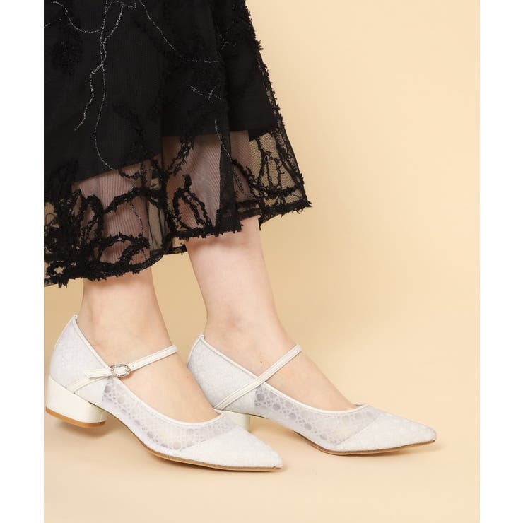 【VALENTINE Collection】甲ストラップシアーパンプス | ESPERANZA | 詳細画像4 