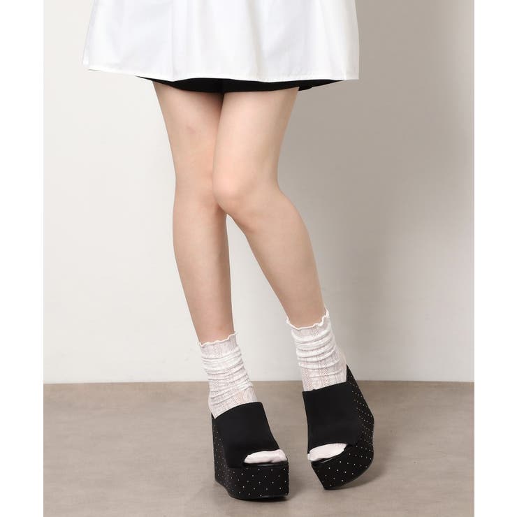 ラインストーンウエッジミュール | ESPERANZA | 詳細画像4 