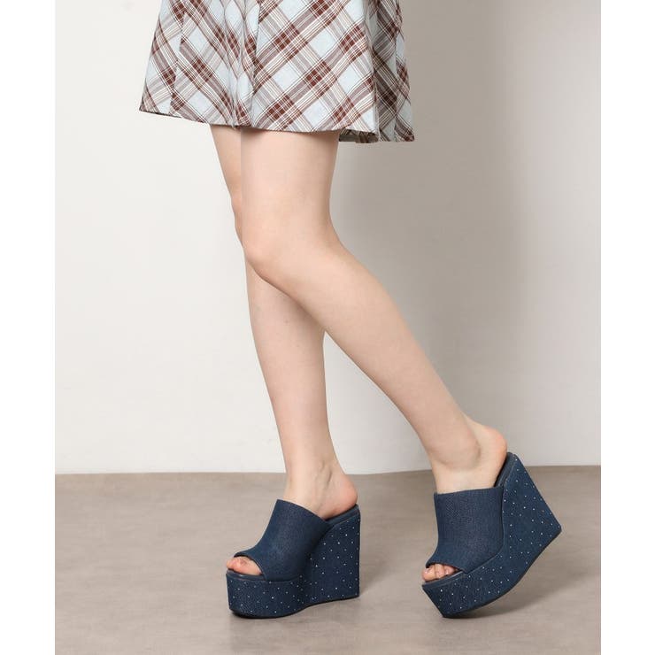 ラインストーンウエッジミュール | ESPERANZA | 詳細画像7 