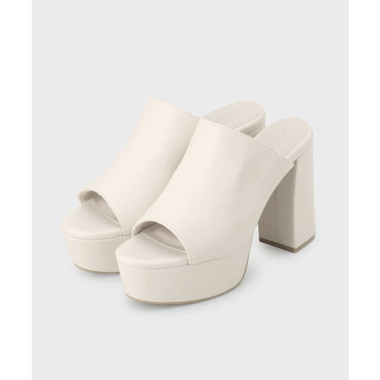 【ラク盛り／サンダル】リピーター続出／脚長美脚 ベルト付き2WAYミュール | ESPERANZA | 詳細画像12 