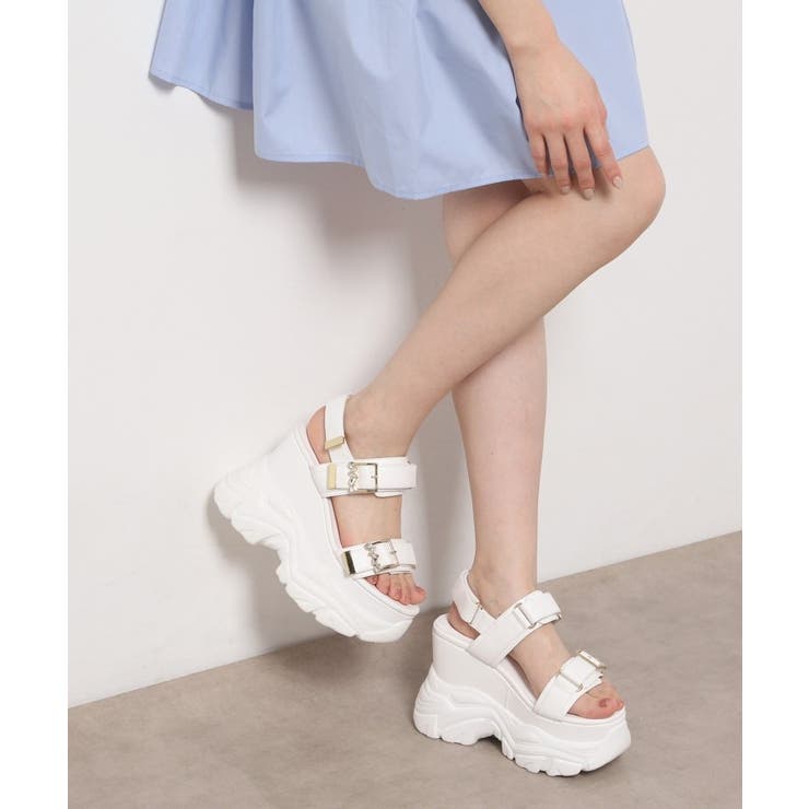 ホワイト(001) | ビジューベルトスニーカーソールスポサン | ESPERANZA