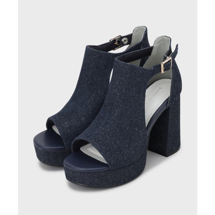 チャンキーヒール厚底サンダル | ESPERANZA | 詳細画像14 