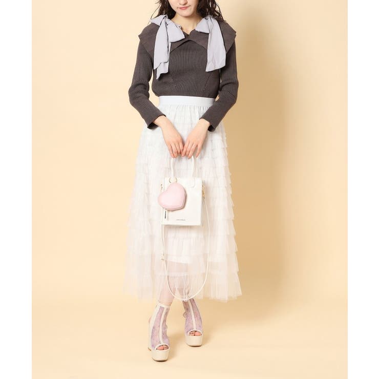 【VALENTINE Collection】ハートショルダーバッグ | ESPERANZA | 詳細画像4 