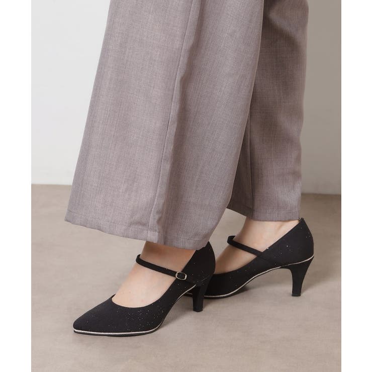 ラメパイピングストラップパンプス | ESPERANZA | 詳細画像7 