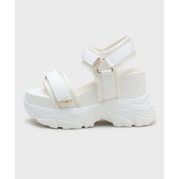 【SPORTS SANDAL COLLECTION】厚底グリッターベルクロスポサ… | ESPERANZA | 詳細画像11 
