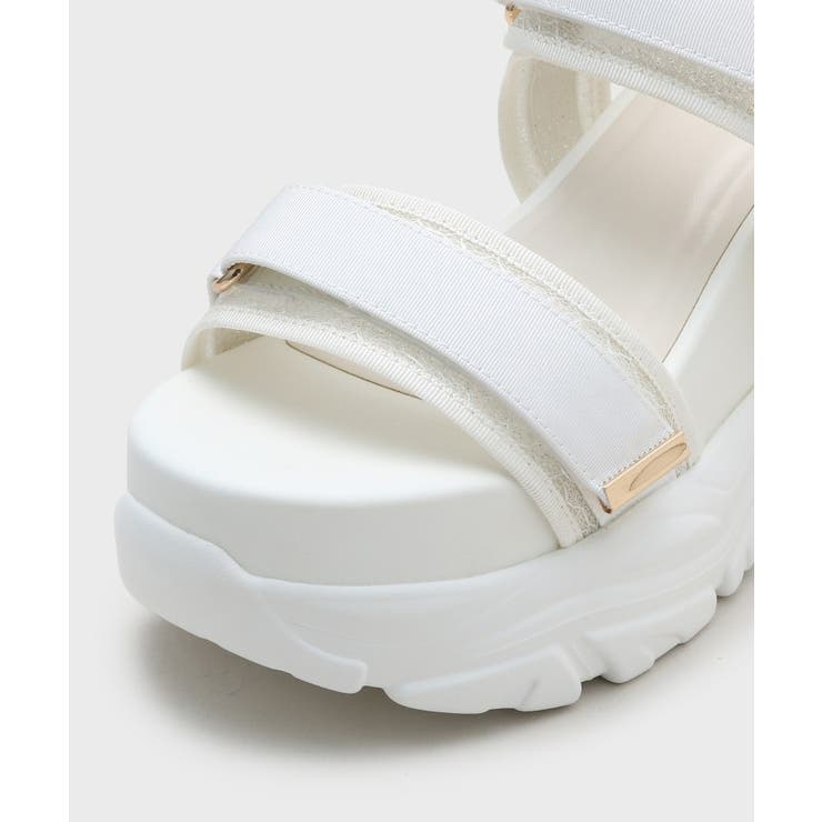 【SPORTS SANDAL COLLECTION】厚底グリッターベルクロスポサ… | ESPERANZA | 詳細画像16 