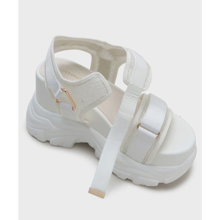 【SPORTS SANDAL COLLECTION】厚底グリッターベルクロスポサ… | ESPERANZA | 詳細画像17 