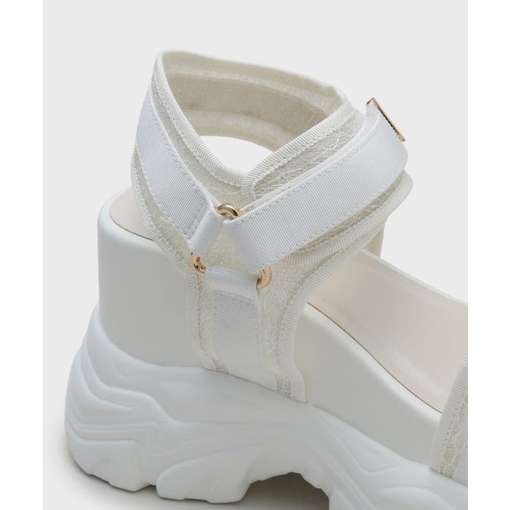 【SPORTS SANDAL COLLECTION】厚底グリッターベルクロスポサ… | ESPERANZA | 詳細画像18 