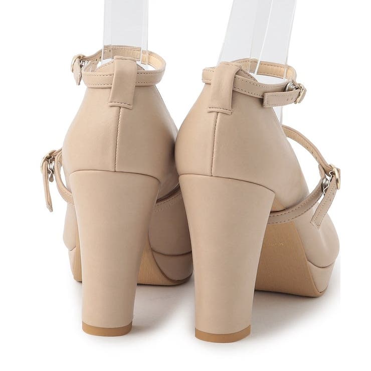 5WAYチャンキーヒール厚底パンプス[品番:WRDW0159854 5WAYチャンキーヒール厚底パンプス[品番:WRDW0159854