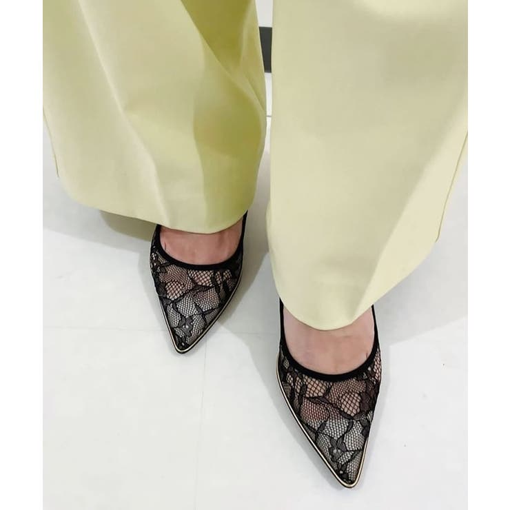 疲れにくいパンプスNeoレース＜約7.5cmヒール＞ | ESPERANZA | 詳細画像1 