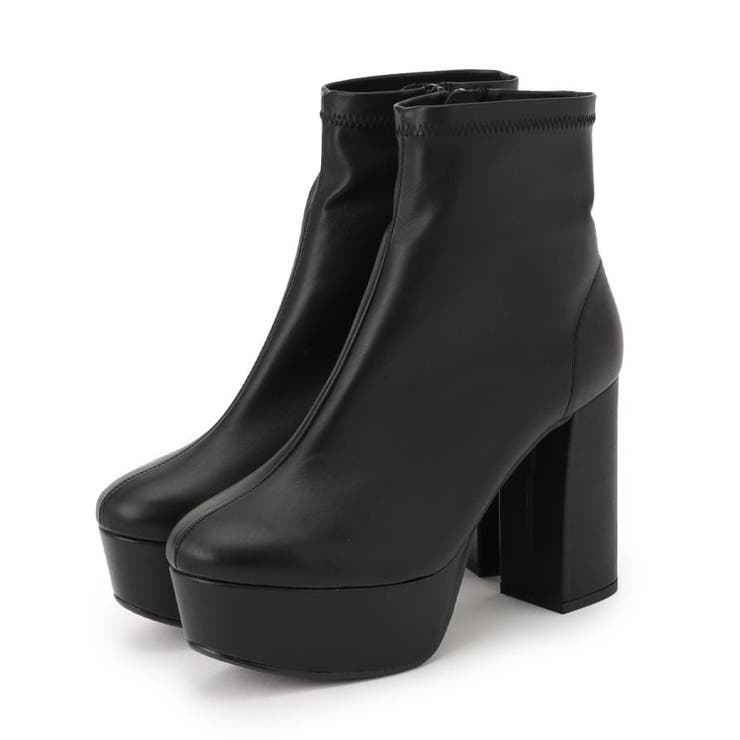 新色追加リピーター続出 脚長美脚 厚底ショートブーツ | ESPERANZA | 詳細画像31 