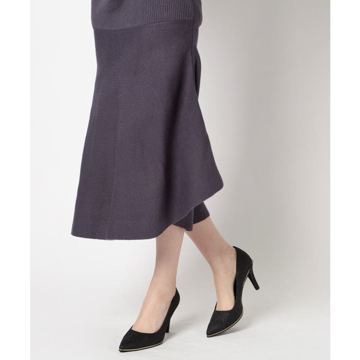 【12時間パンプス】約8.5㎝／ラメ素材 歩きやすくて疲れにくい | ESPERANZA | 詳細画像8 